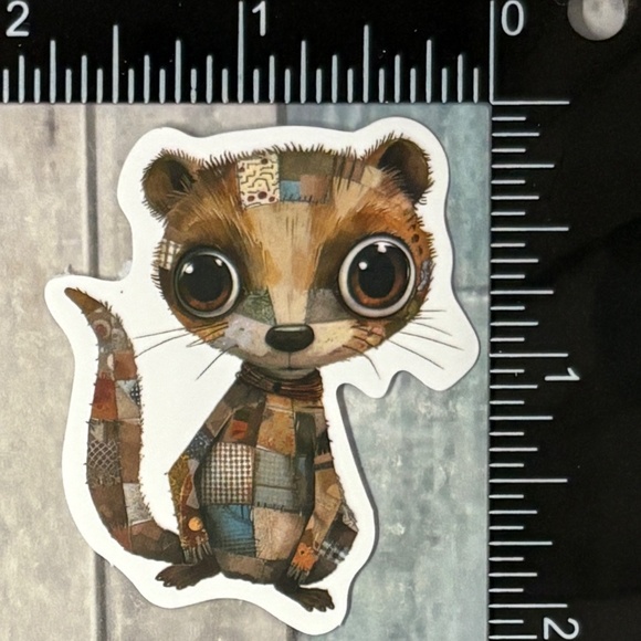 ๐10/$10๐ Retro Spooky Patchwork Object Waterproof Vinyl Sticker Decal - Picture 1 of 1